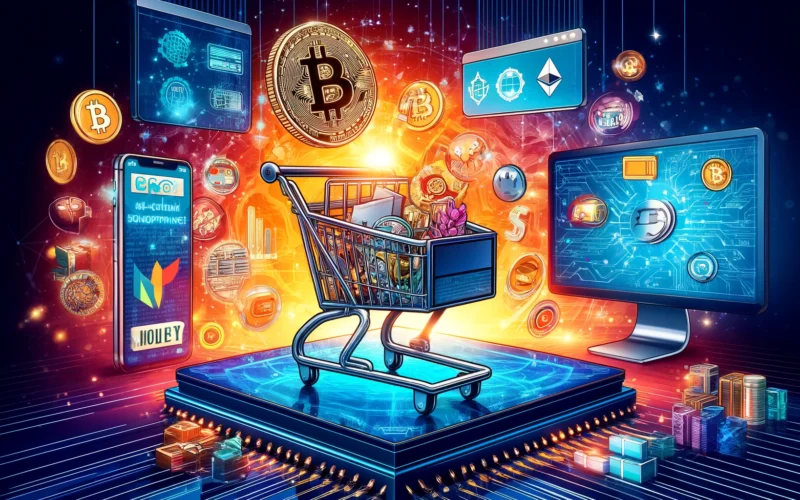 cryptocurrency and online shopping