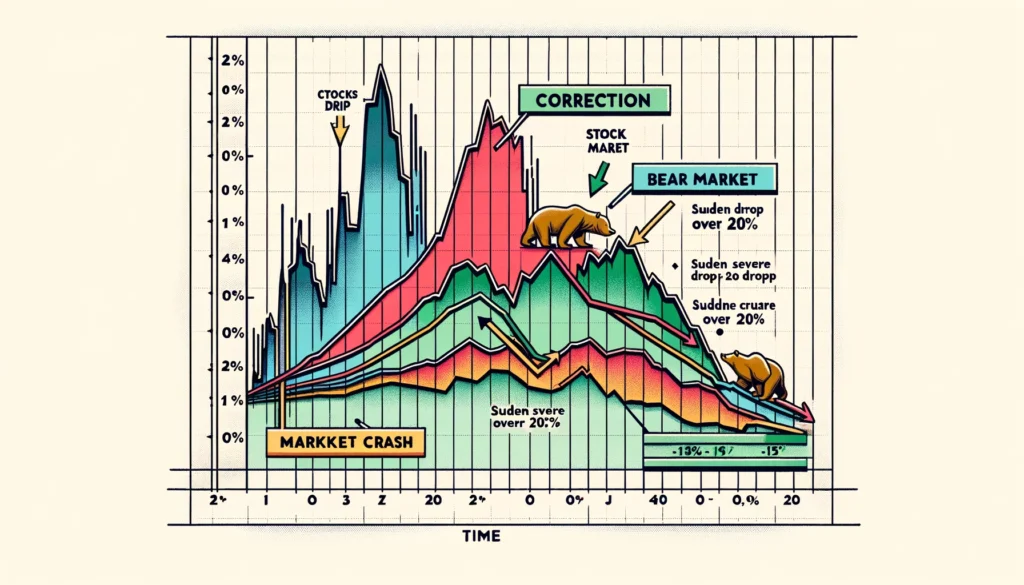 Difference from Bear Market and Crash
