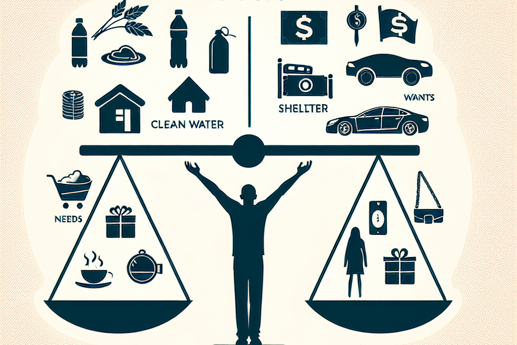 Difference Between Needs and Wants