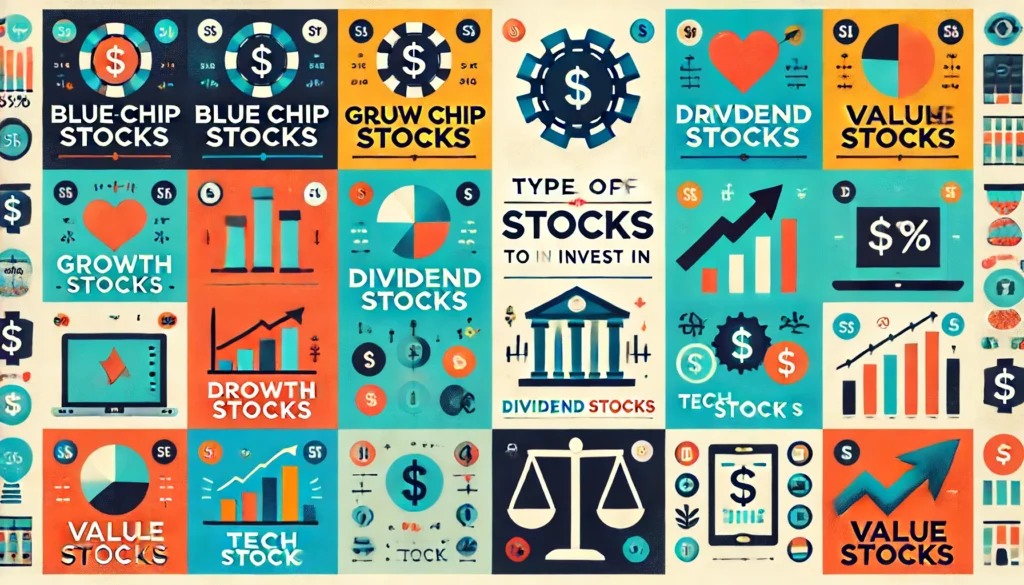 Different Types of Stocks to Invest In 