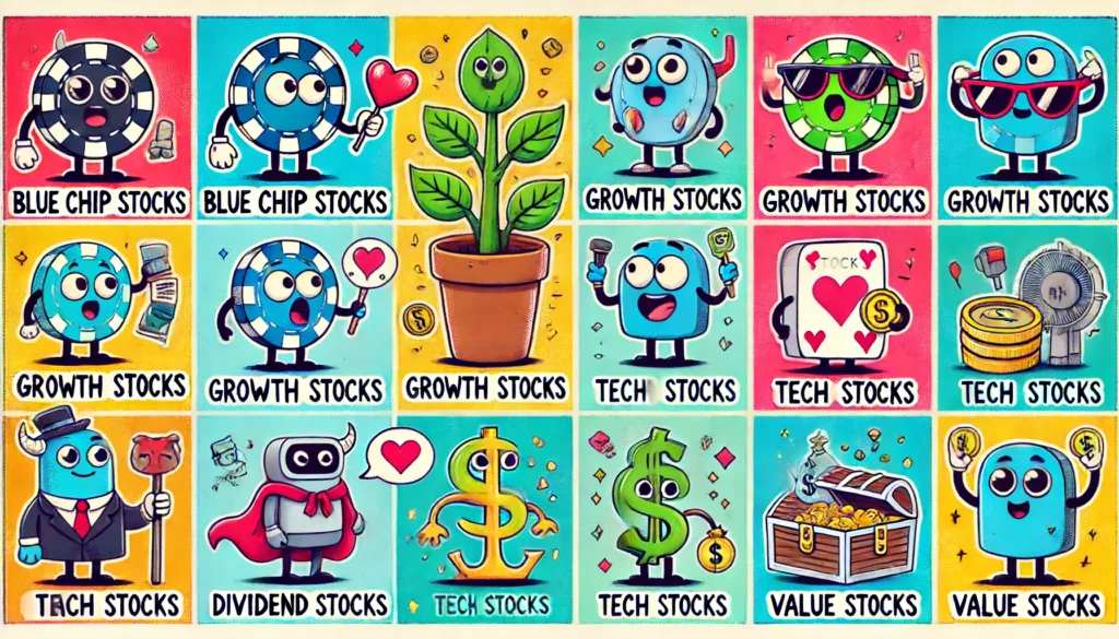 Different types of stocks1