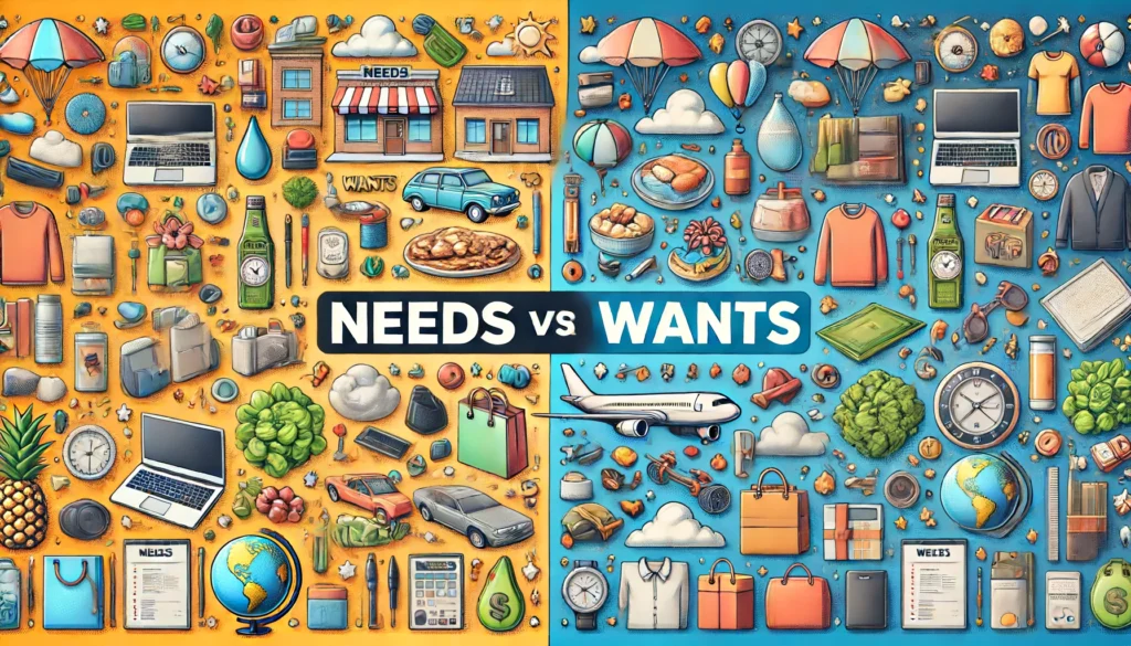 Difference Between Needs and Wants