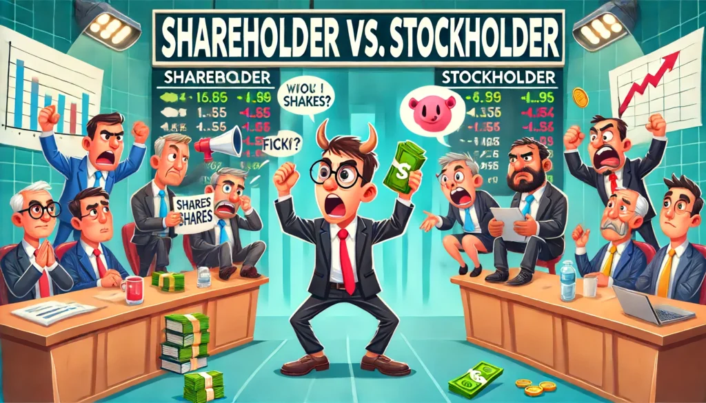 Shareholder vs. Stockholder